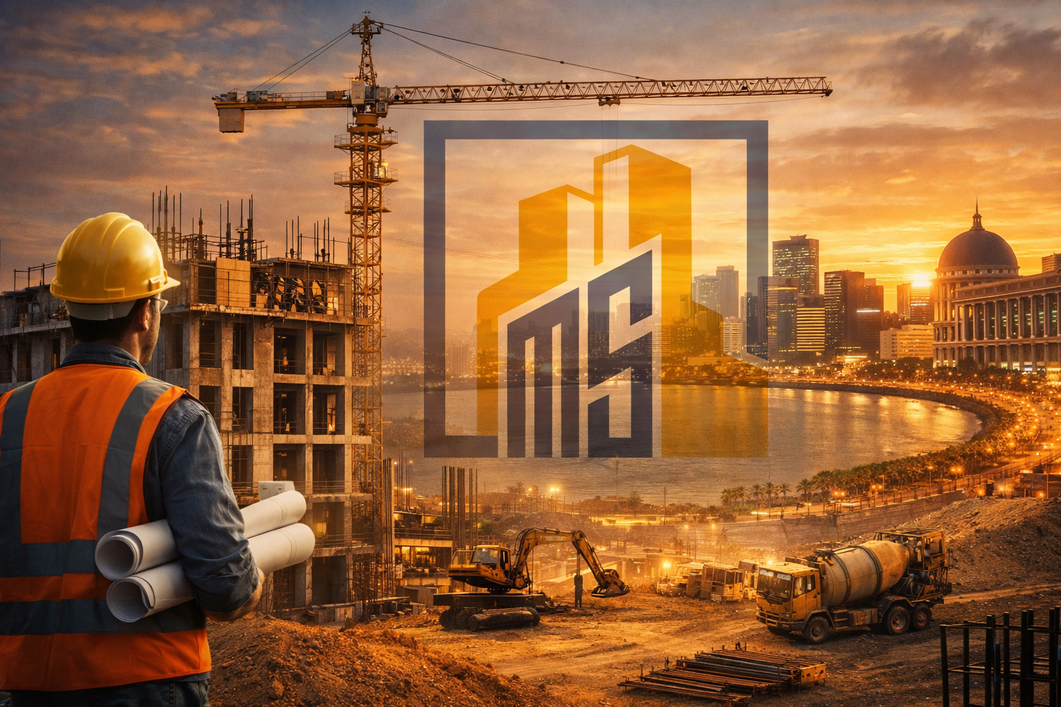 Construction site in Angola